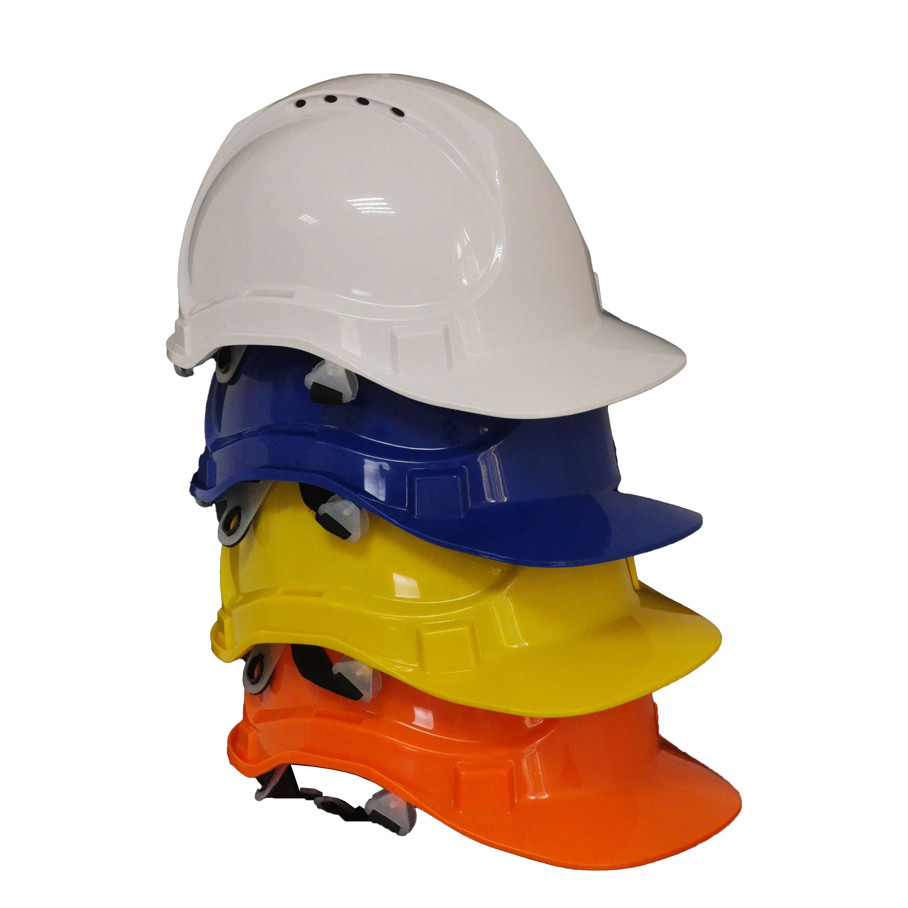 Casco de seguridad CE estilo gorra casco ventilado con carcasa ABS premium gorra de trabajo con suspensión de trinquete para consucción industrial