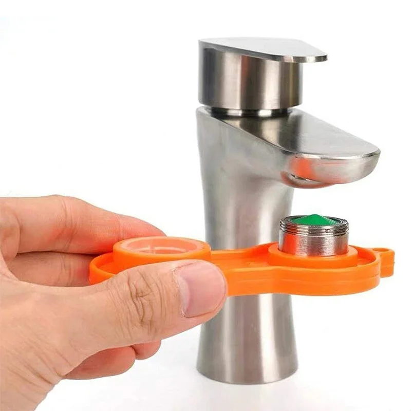 

Faucet Bubbler Wrench Water Outlet Aerator Universal Wrench Faucet Nozzle Filter Repair Tool Replacement Disassembly Tool Spanne
