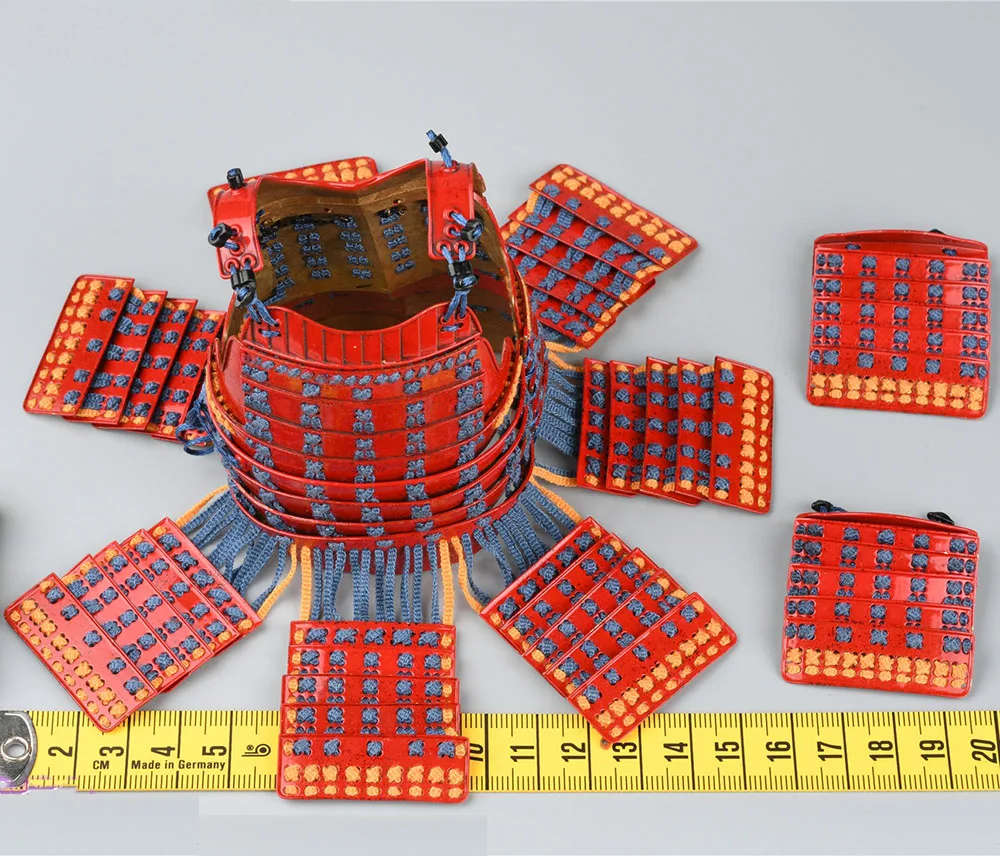 1/6 COOMODEL EL007 EL006 Empire Series HOJO UJIYASU Main Chest Vest Armor Alloy Material Toy Model For 12" Action Figure Collect