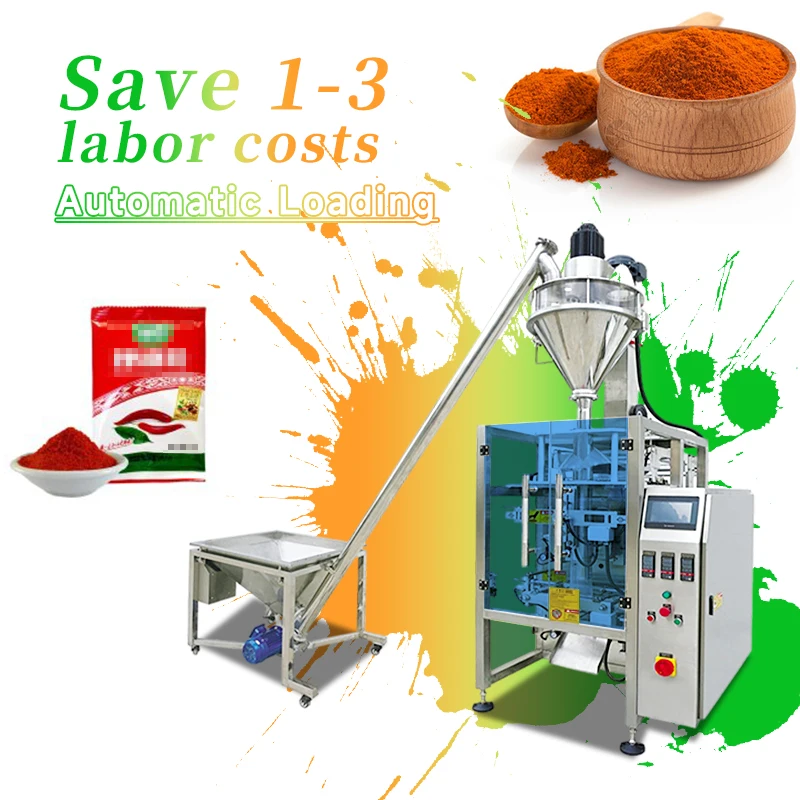 Automatic High-accuracy Filling Packaging Mdp Herb Dried Flour Ginger Spices Chilli Sachet Turkey Powder Packing Machine