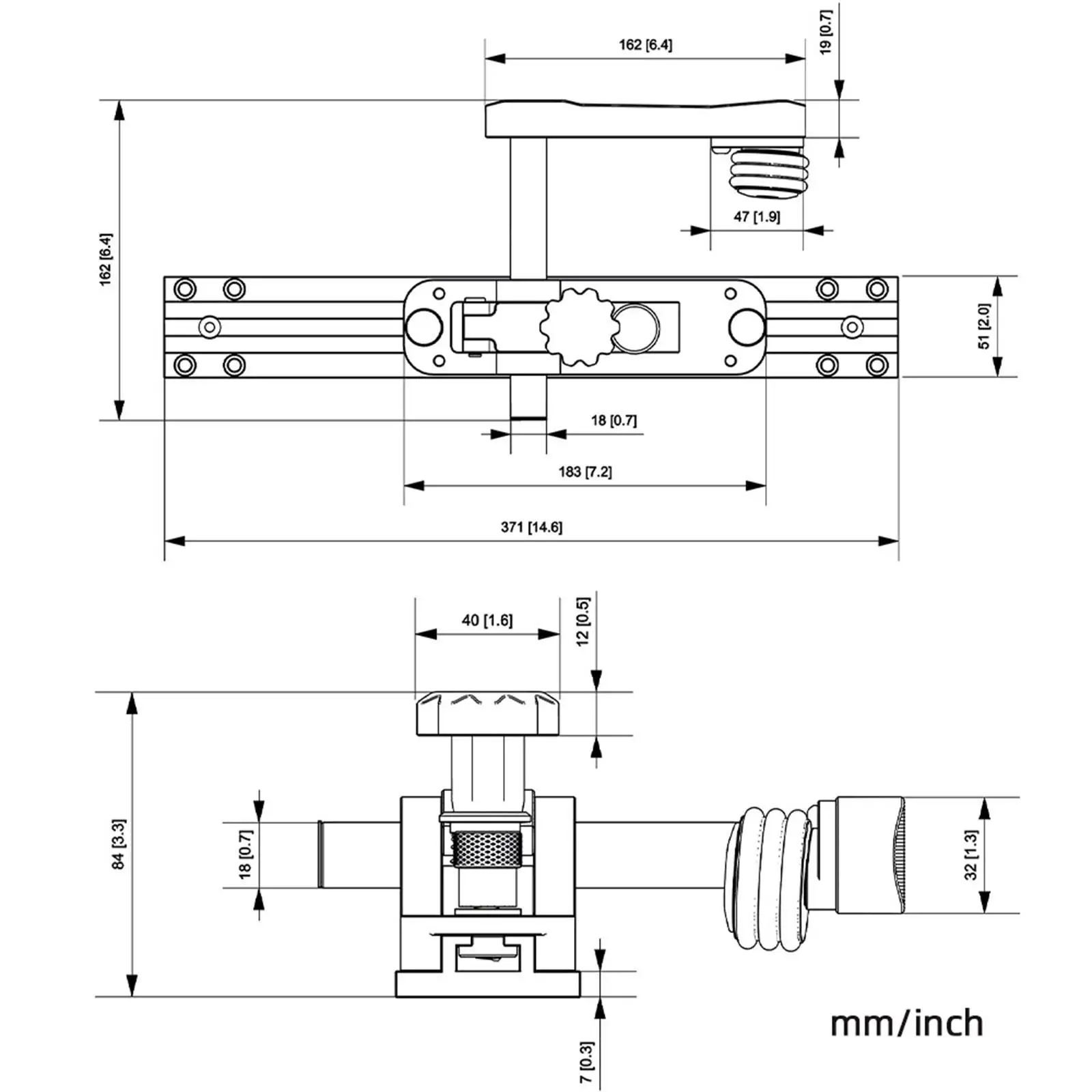 2 Stück Holzbearbeitung Tischkreissäge Push Guide Push Feeder & Backer Zubehör 180 °