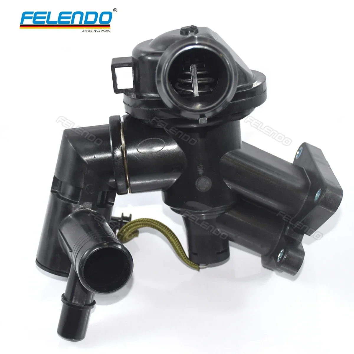 LR093328 LR106640 for Range a Rover Vogue L405 Sport L494 2014 LR140116 for Land a Rover Velar 2017 AJ200 2.0 Petrol Thermostat view 2