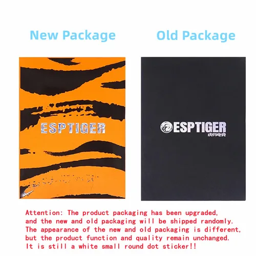 Imagen 2 del producto Nuevo 40 Uds Esptiger Tiger ICE V2 pegatina para pies DIY puntos pequeños almohadilla para pies borde de arco Esptiger 6,5 MM 7MM