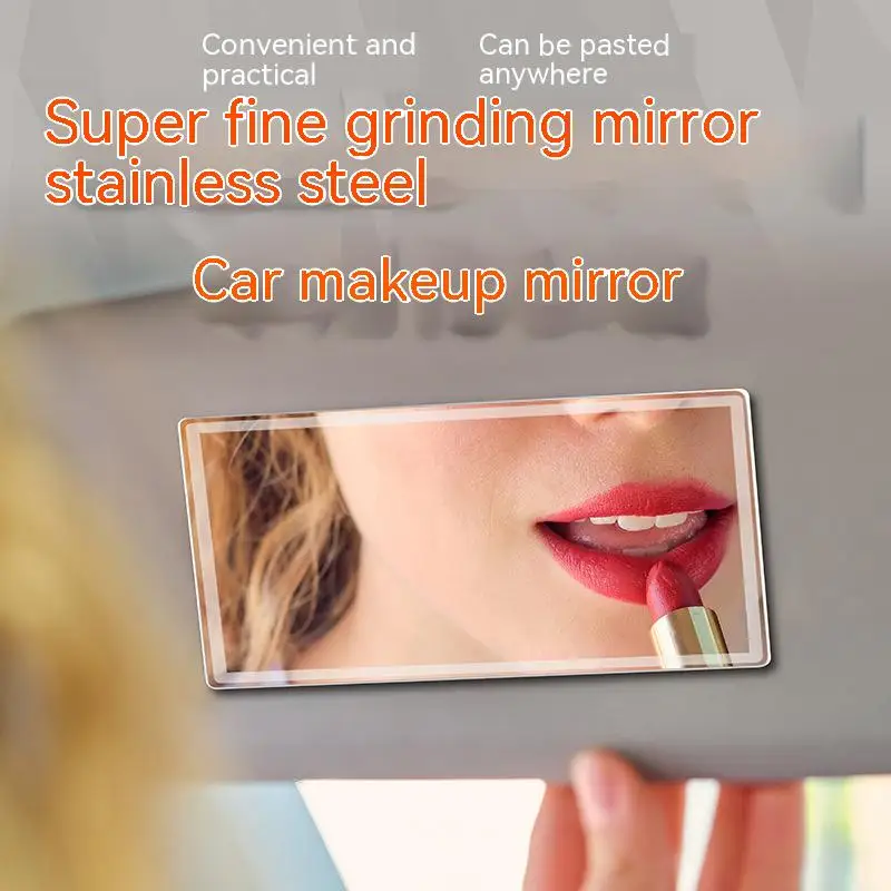 Automotive visor makeup mirror on-board copilot visor general vehicle interior decoration mirror accessories