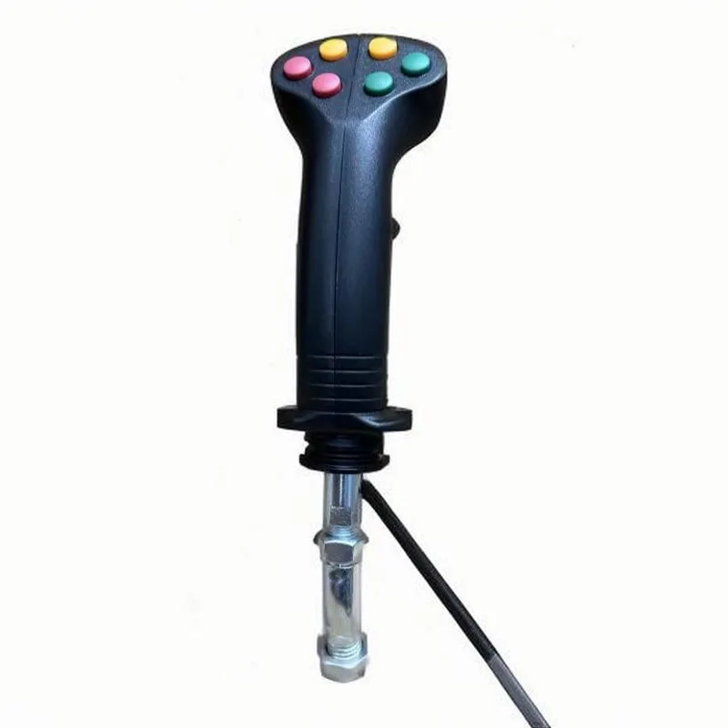 

6-key joystick is electronic control component suitable for excavators/ construction machinery/agricultural machinery