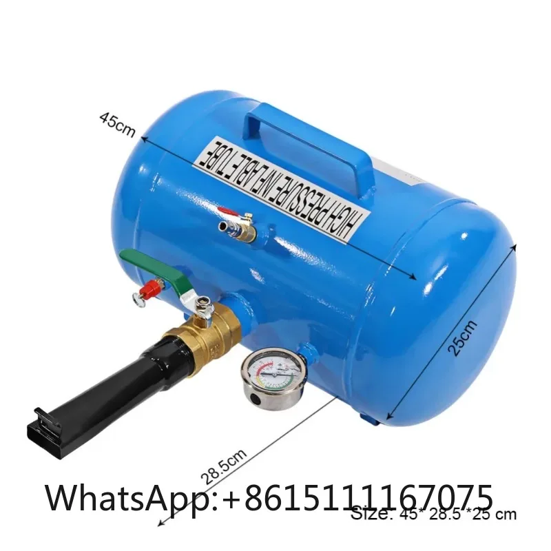 5 Gallon Tire Bead Seater Air Blaster Tank, Portable Inflator Pump for Car Tractor Truck All Tire Types