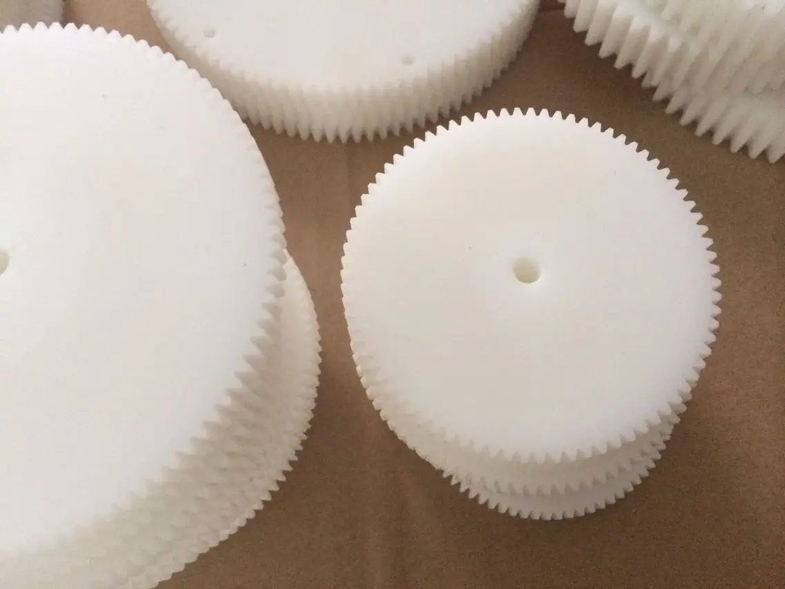 1 mold 70 80 90 100 120 150 teeth nylon gear customized plastic gear accessories gear