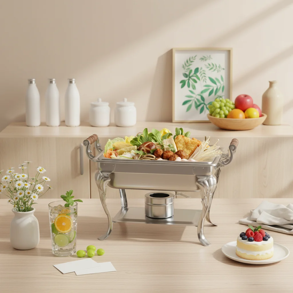 

Блюдовый сервер из нержавеющей стали - коммерческий подогреватель еды для общественного питания, вечеринок на открытом воздухе, использование в отеле, изолированное оборудование для общественного питания