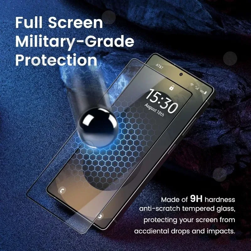 3 Stück Gehärtetes Glas für Samsung S26 Ultra Edge Plus Displayschutzfolie für Galaxy S25 S24 A57 A37 A17 A27 Schutzglas – Detail 2