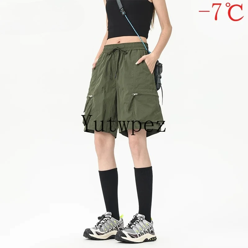 New Classic Workout Gym Running Sports Outdoor Lightweight UV Protection Quick-Dry Shorts UPF50+ Summer Drawstring Casual Jogger