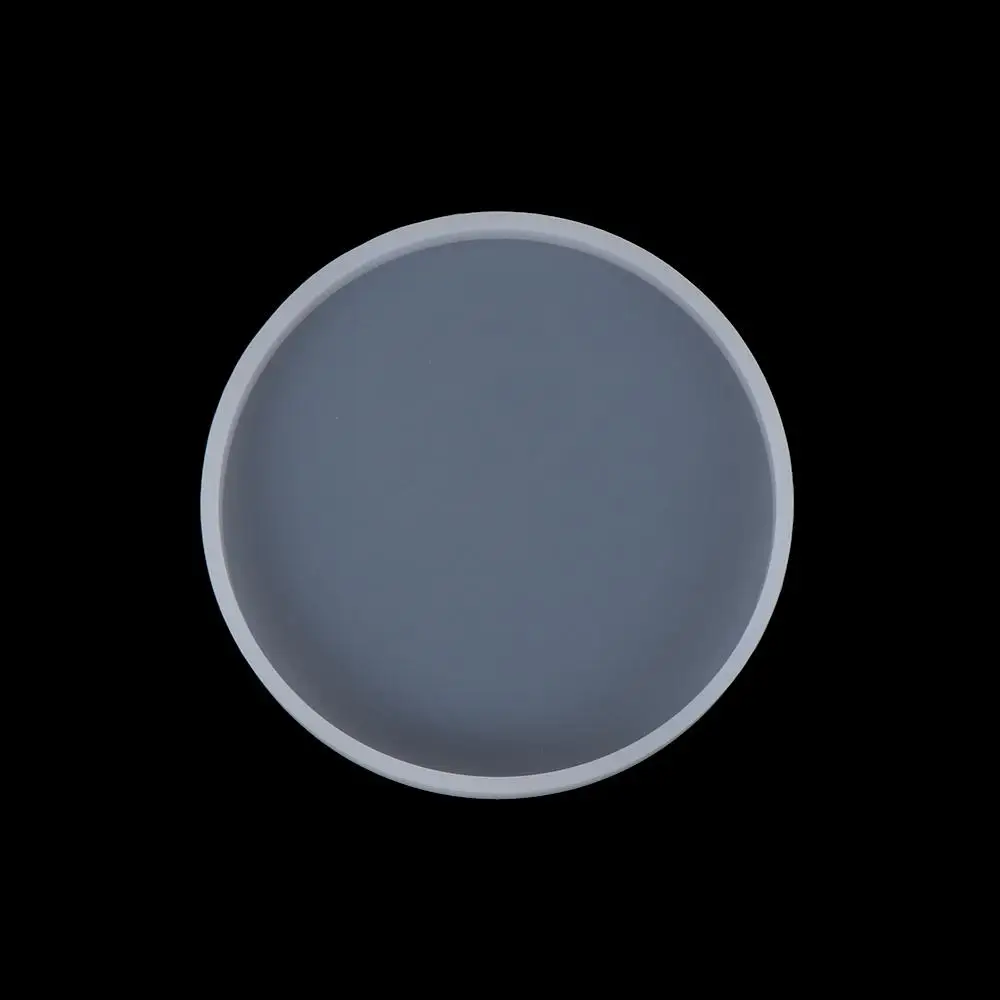 Clay Tool Silicone Fluid Arts Cup Mad Round Epoxy Resin Casting Molds Coaster Mold Jewelry Making Mould - view 4