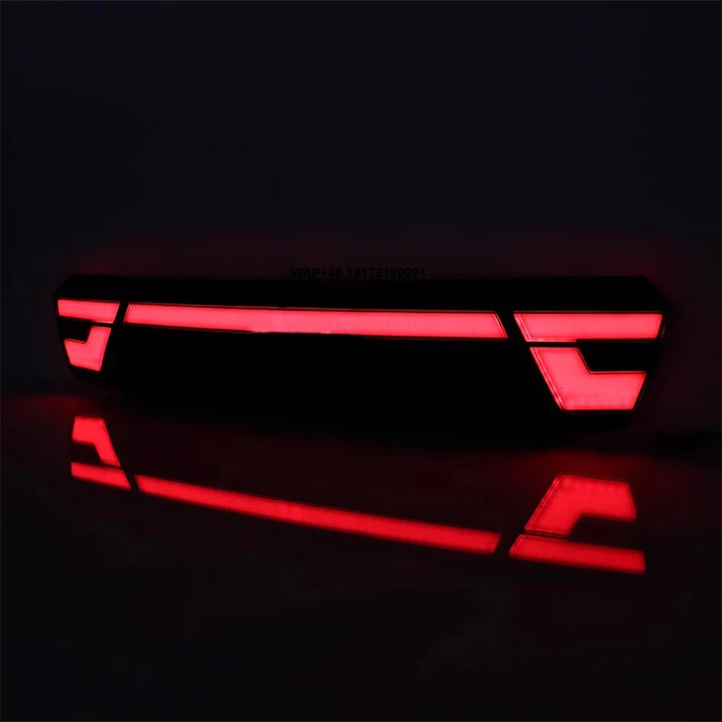 

For 2008-2018 Alphard Upgrade and Replace Tailgate Trim LED Taillight Autobiography Through Taillight
