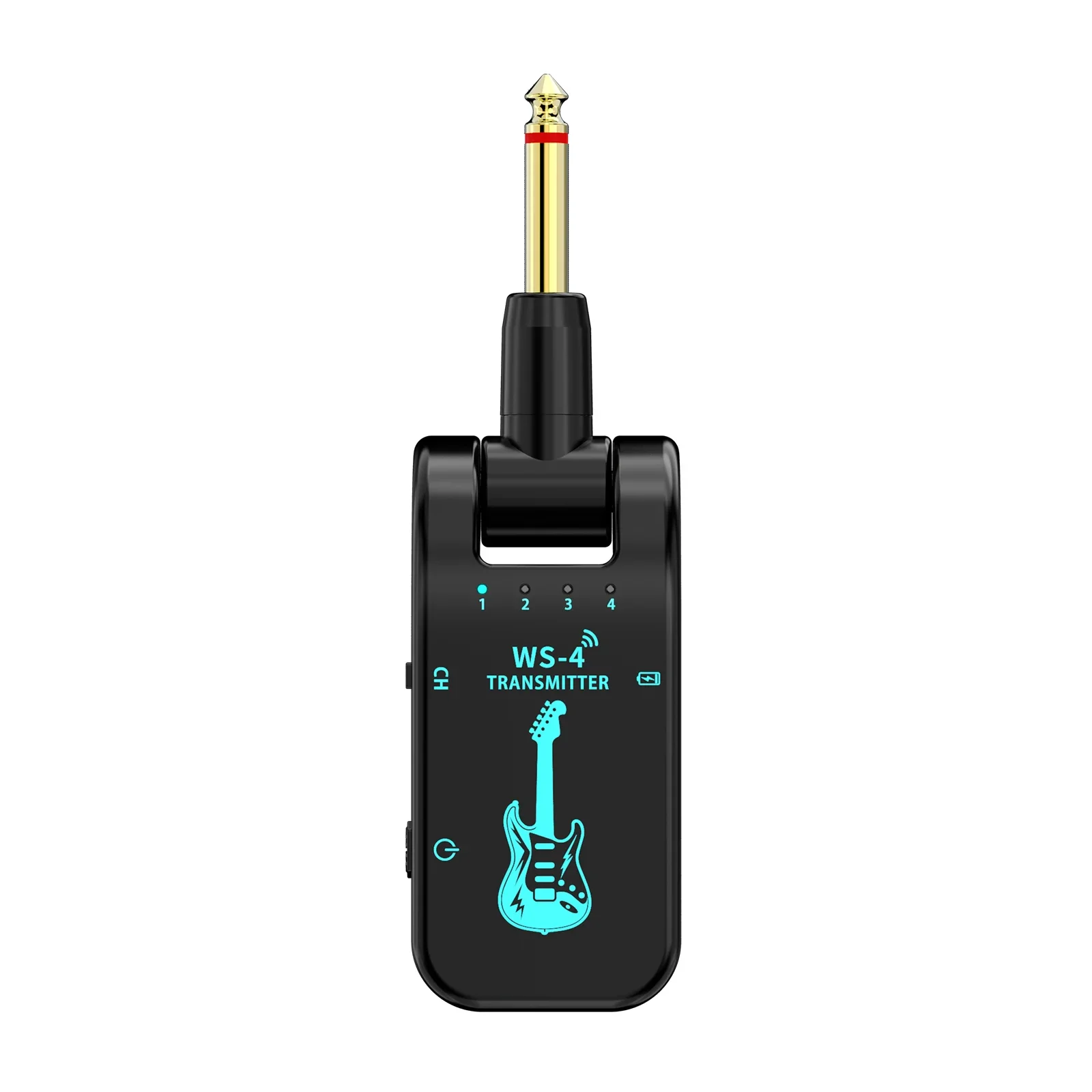 

Выходные разъемы с двумя инструментами Беспроводной концентратор музыканта для туризма — 8-канальная технология синхронизации, гитарная система диапазона 40 м, 2,4 ГГц