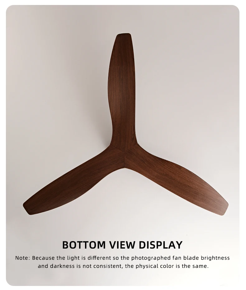 FUMANJIA 52-Inch Industrial Retro Ceiling Fan for Home with Remote — detail 13