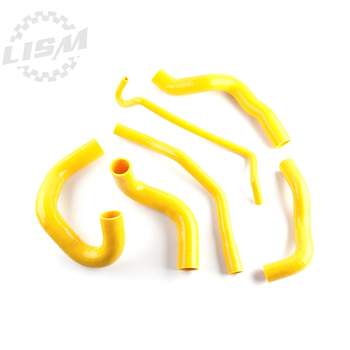 6PCS For Ford Mustang Gt Shelby V8 MT 2005-2010 2006 2007 2008 2009 Silicone Coolant Radiator Hose Pipe Replacement Parts 3-ply