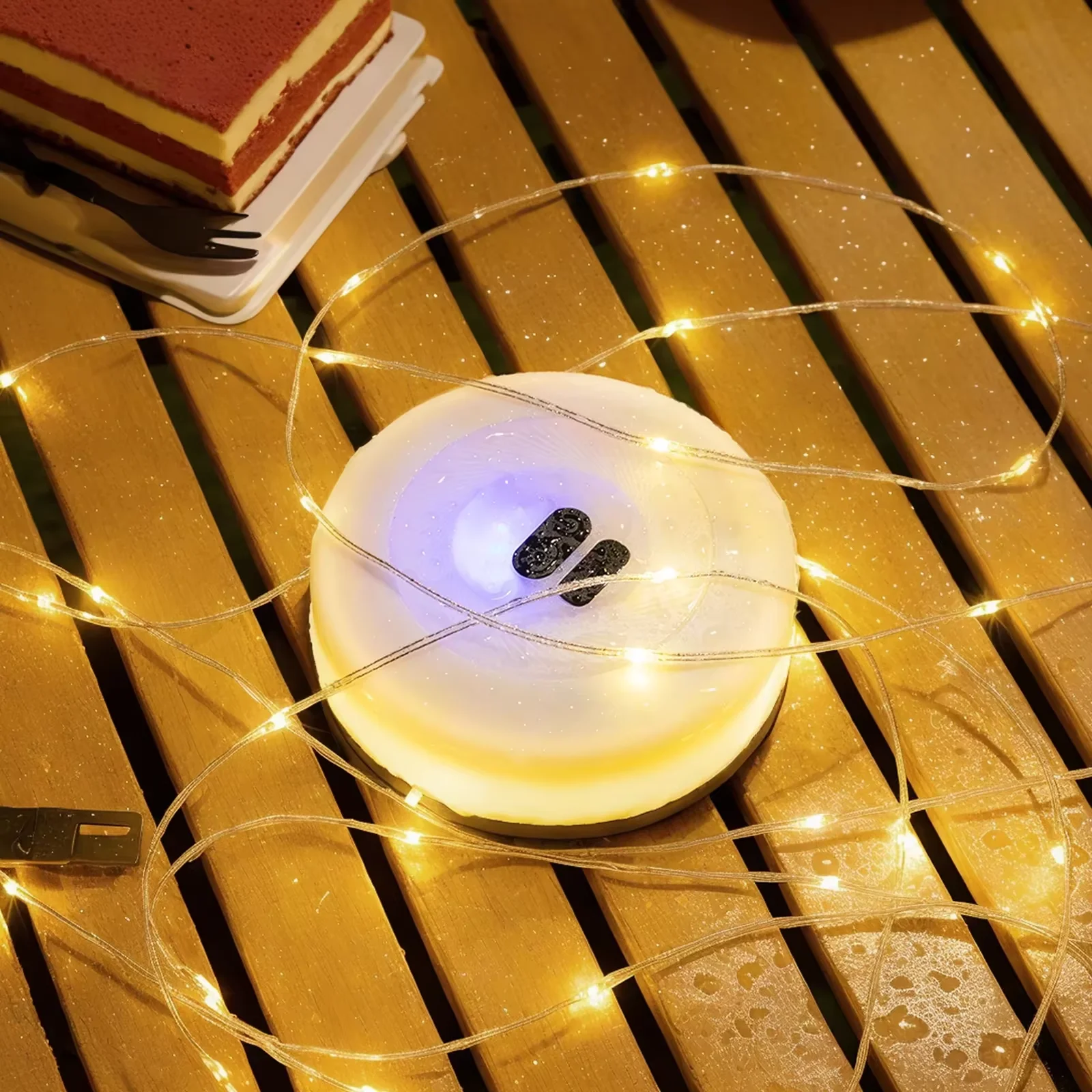 

Camping String Light USB Charging Lantern 1800mAh,IPX4 Waterproof,Rechargeable Flashlights