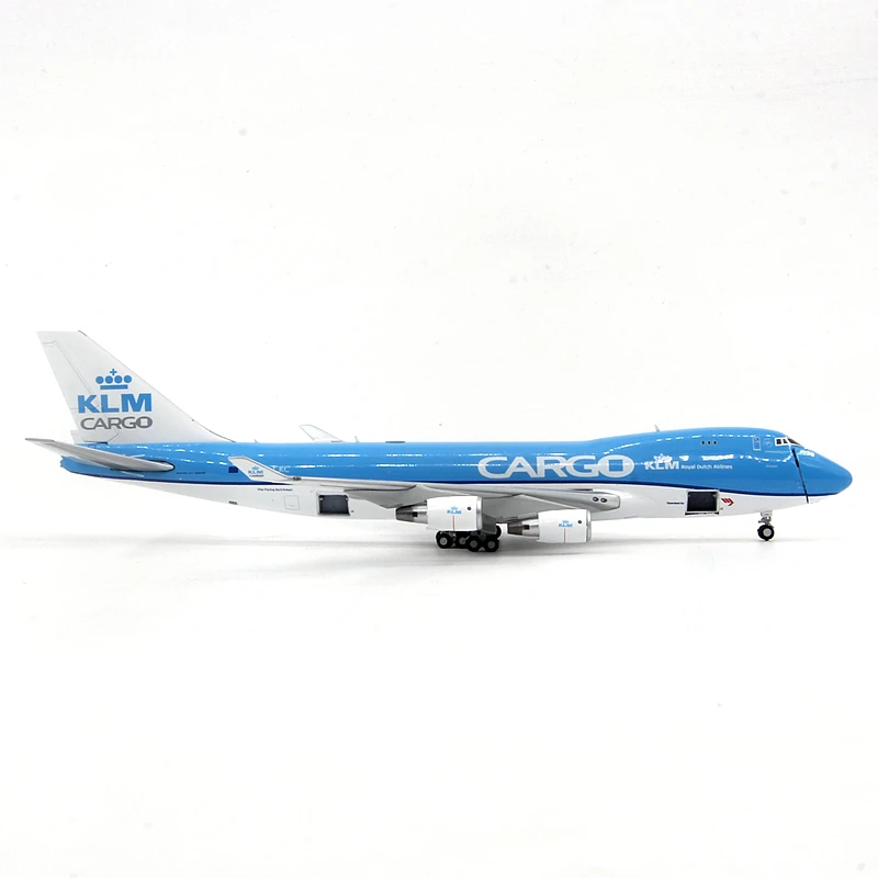 1/400 Scale GeminiJets GJKLM2077 KLM B747-400ERF PH-CKC Air Transport Carries Passengers Aircraft Model Collection Toys Gifts