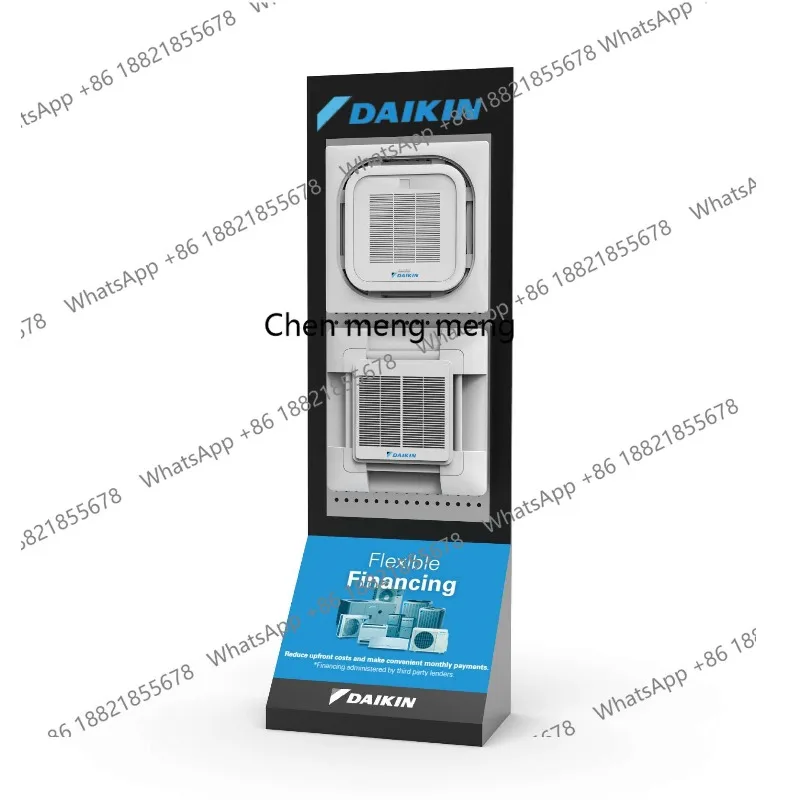 

Large supermarket display rack Air conditioner electrical rack Metal floor display rack