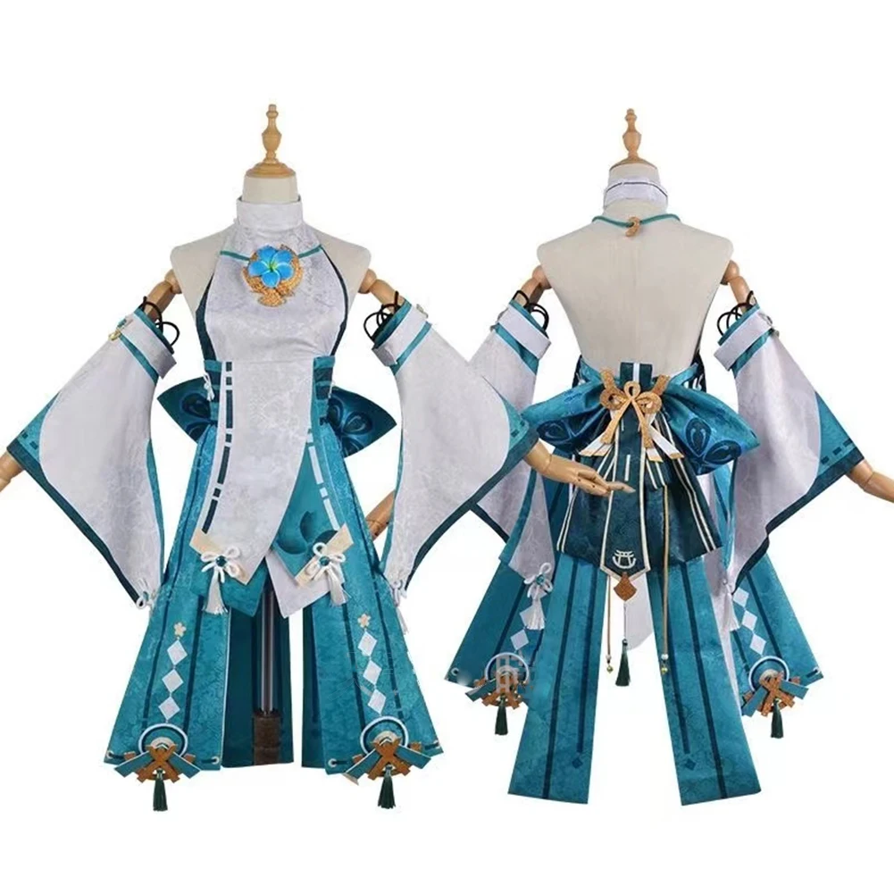 

Anime Game Genshin Impact Xiao Cosplay Women Costume Kawaii Roleplay Fantasia Woman Halloween Carnival Clothes For Role Playing