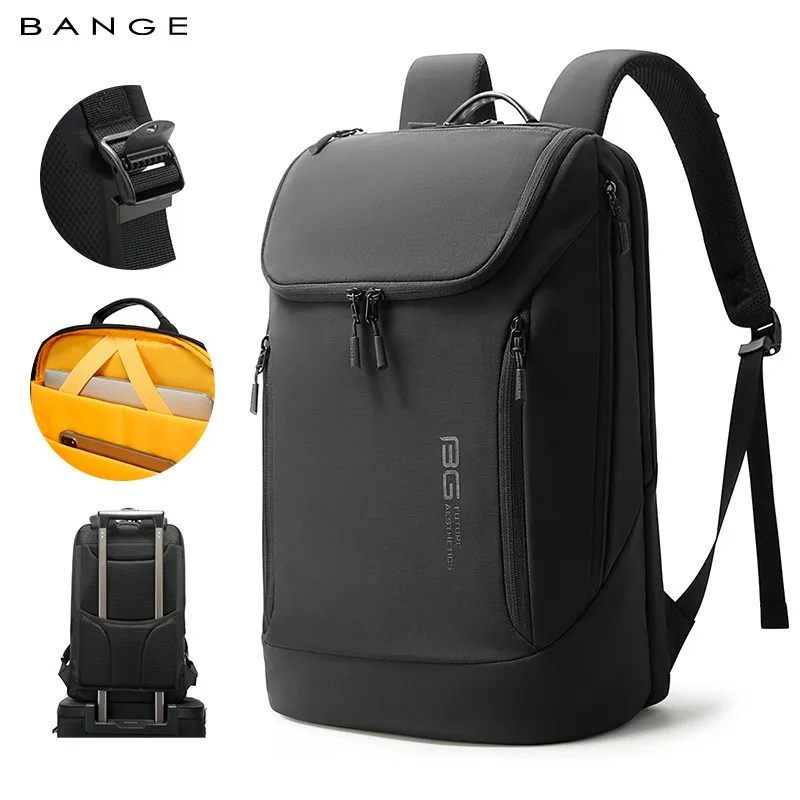 

Men's Large-Capacity Business Travel Backpack Casual Waterproof Computer Storage Bag for Students Mochila Para Hombre