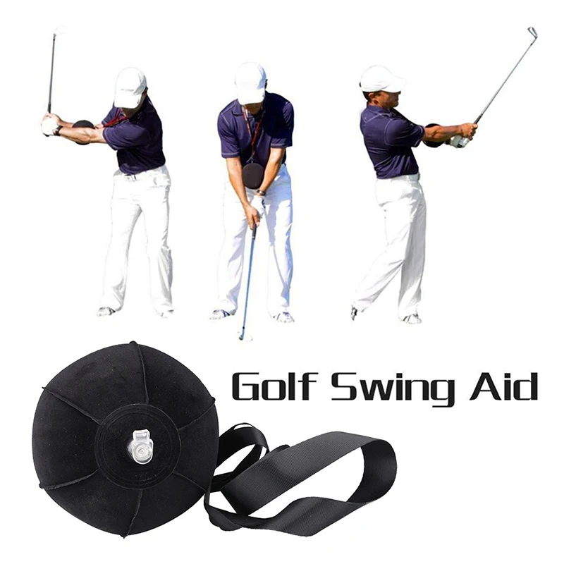 Golf Intelligent Impact Ball Golf Swing Trainer Aid Practice Posture Correction Adjustable Arm Motion Guide For Golfers