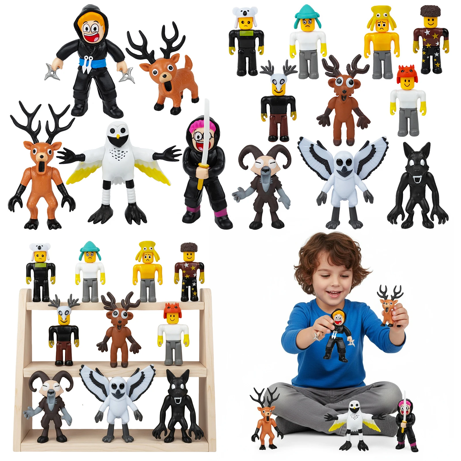 

New 99 Nights In The Forest Deer Plush Toys Movie Stuffed Animals Deer Toy Fans Gifts Toys for Kids Birthday Christmas Gifts