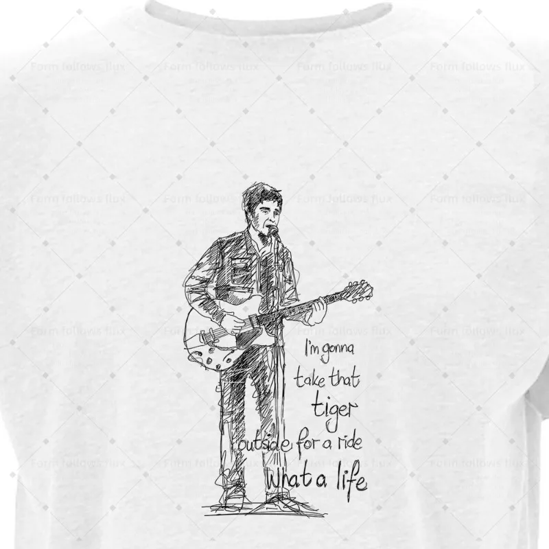 

2026 men T-Shirt Hoodie Noel Gallagher’s High Flying Birds Dads Rock Hand Drawn Comic style Unisex S-6XL Plus Size Friendly