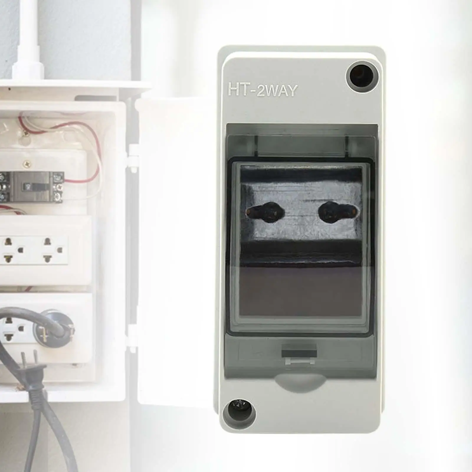 Power Distribution Protection Box Circuit Breaker Box Waterproof Distribution Box for Hotel Workshop Power Stations