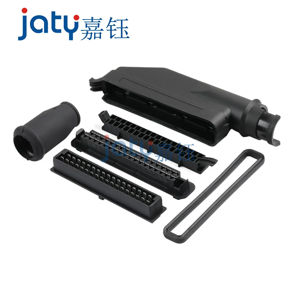 JATY 35-pin AMP Waterproof Connector 927 060/058 Harness Connector Straight Pin Headers Wiring Jacket Retrofit Insert