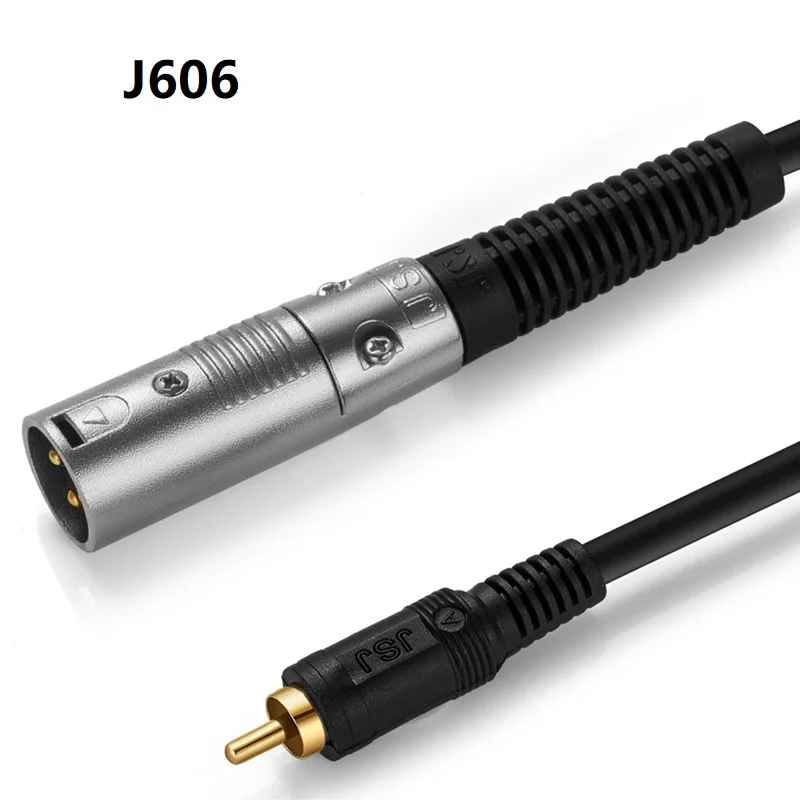 

RCA to XLR Female Audio Cable, RCA to XLR Male Cable - Suitable for Connecting Mixers to Power Amplifiers and Mono Speakers