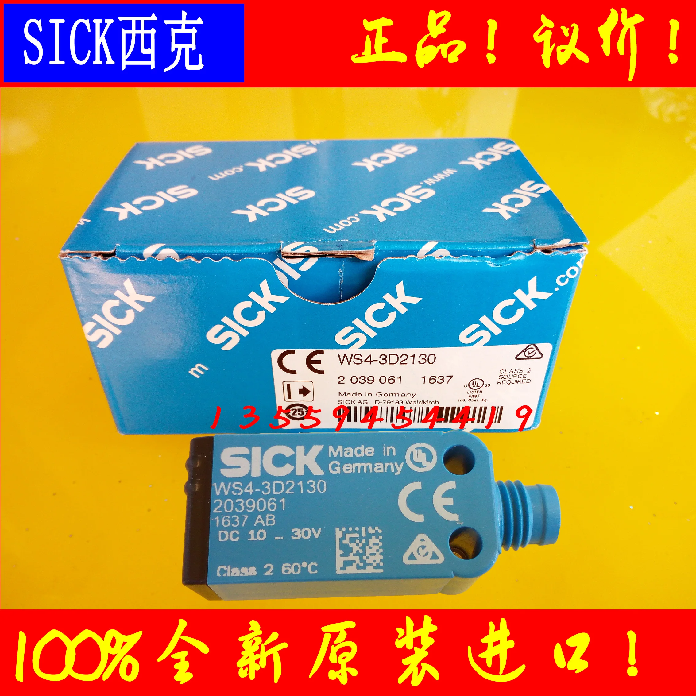 

SICK 2039061 WS4-3D2130 new and original