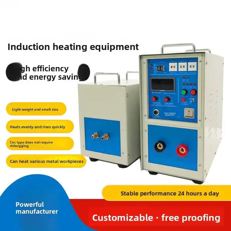 

Supply Small Heating 15KW Annealing Quenching Induction Furnace High Frequency Welding Machine