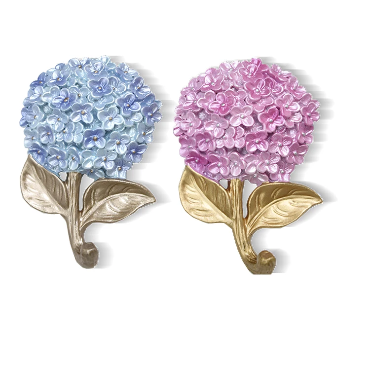 

Креативная Подвеска из смолы для цветов, украшение для дома, гостиной, крыльца, ключей, сумок, крючков для пальто, настенное украшение, настенная наклейка, 4 шт.