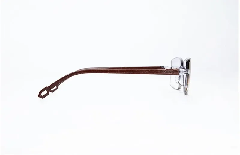 2 Paar neue randlose Lesebrillen für Männer und Frauen, Anti-Blaulicht-Bifokalbrille mit Fern- und Nahvergrößerung, Presbyopie-Brille +150 +200 – Detail 11