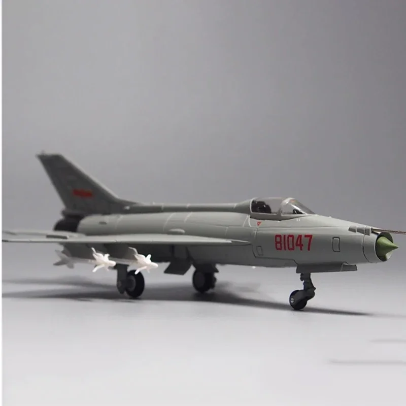 Diecast 1:72 Scale J-7G aircraft Alloy Finished Aircraft Simulation Model Toy Static Decoration Souvenir Gifts For Adult Boy