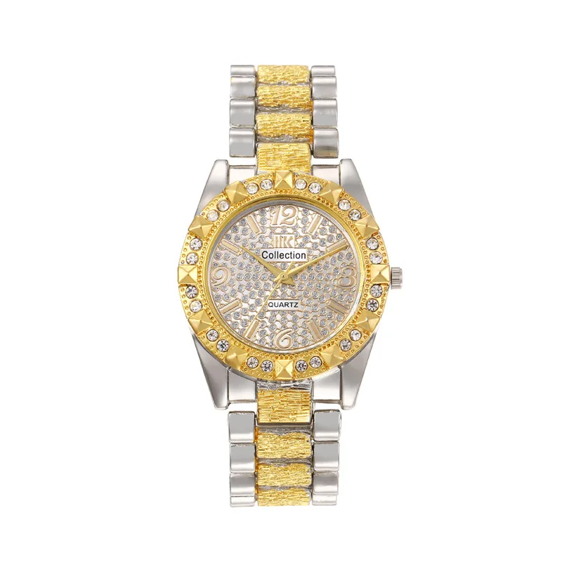 Ladies' Watch New Diamond Carving Quartz Watch Men's and Women's Couple Style Watch Wholesale