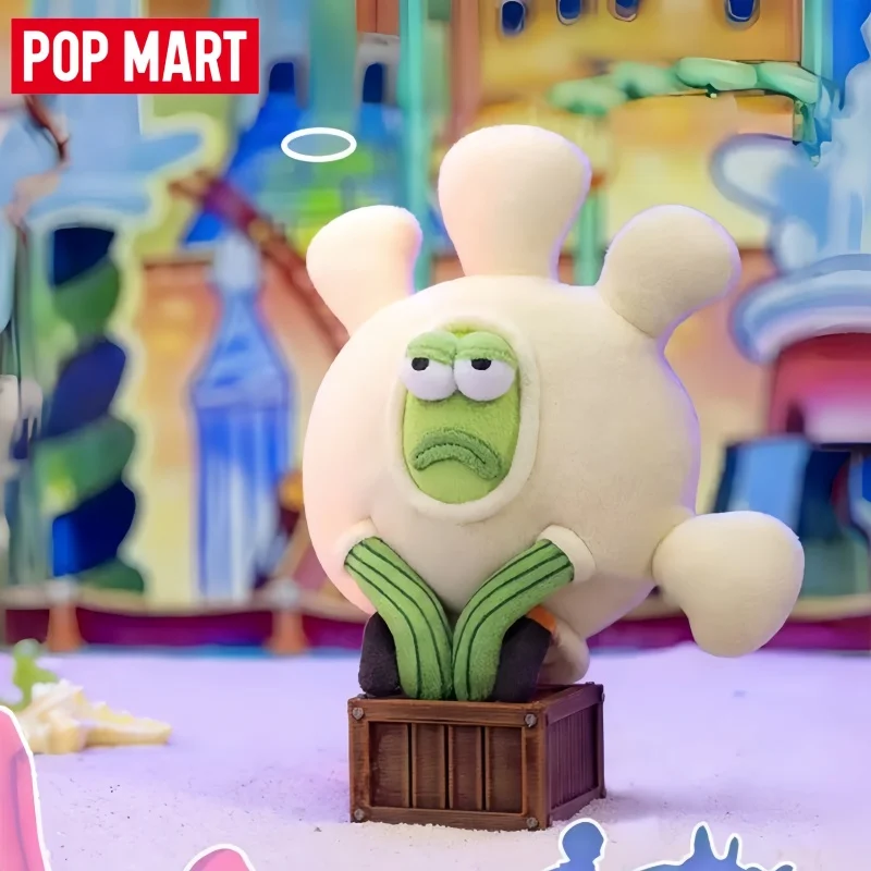 

New Pop Mart Spongebob Squarepants Bikini Bottom Resident Funny Series 2 Blind Box Keychain Bag Pendant Cartoon Mystery Box Gift