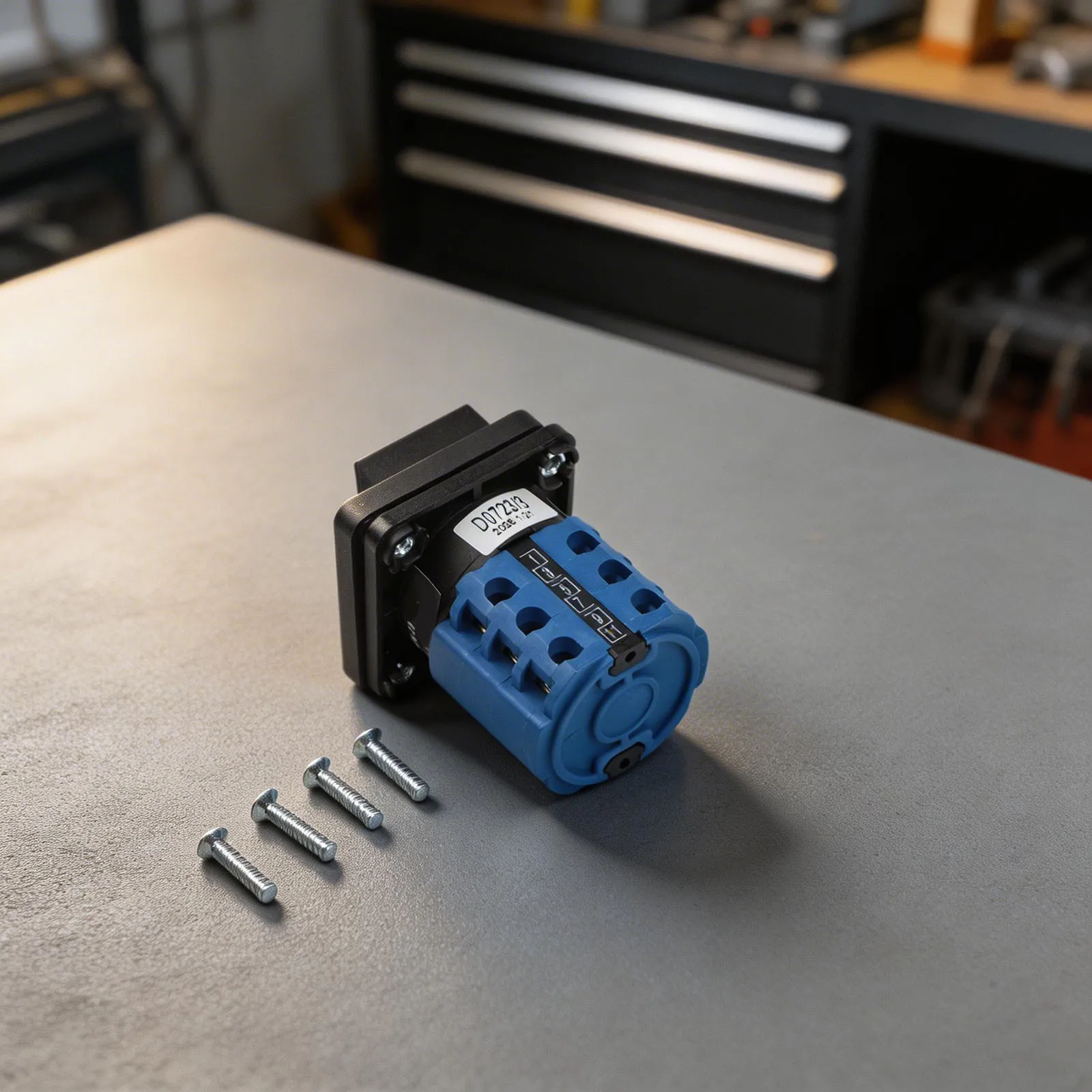 3 Position OnOffOn Rotary Cam Switch LW2620A32A with Screw Terminal Connections for Use in AC380V DC220V Electrical Control