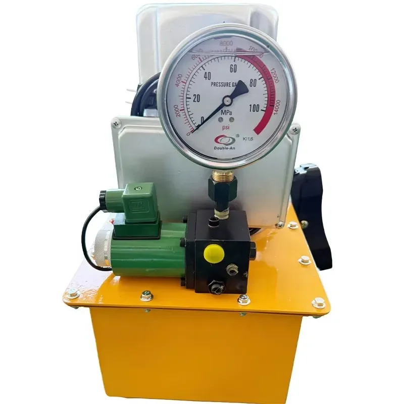 High Efficiency 0.75KW Electric Hydraulic Pump Station 700 Bar High Pressure Oil Power Pump QY DB075-D1 Industrial Use