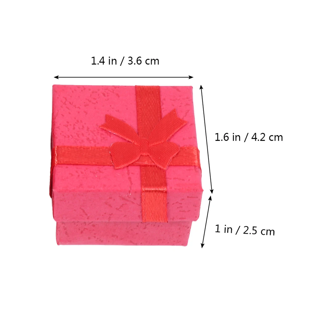 

12 Pcs Jewelry Box Cardboard Earring Gift for Packaging Jewelery Trinket Boxes Accessories