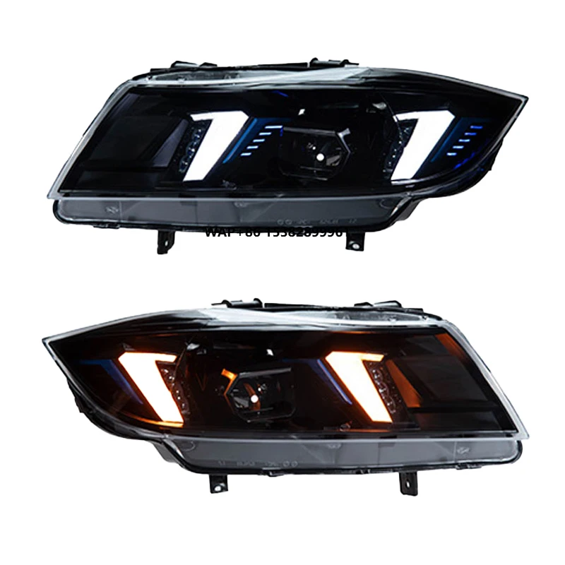 

YU GUANG for 3 Series 325i 320i 335i E90 Head Light 2005 2009 2012 Car Accessories Upgrade Snake Eyes Front Lights Headlight