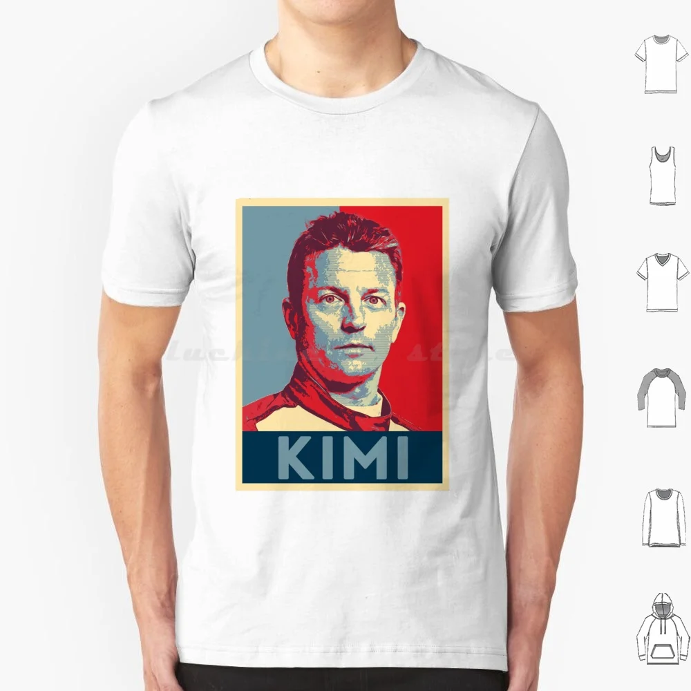 Kimi T Shirt Cotton Men Women DIY Print Kimi Kimi Vettel Drivers Race Sf70h Drive To Survive Formula Leclerc Seb Racing