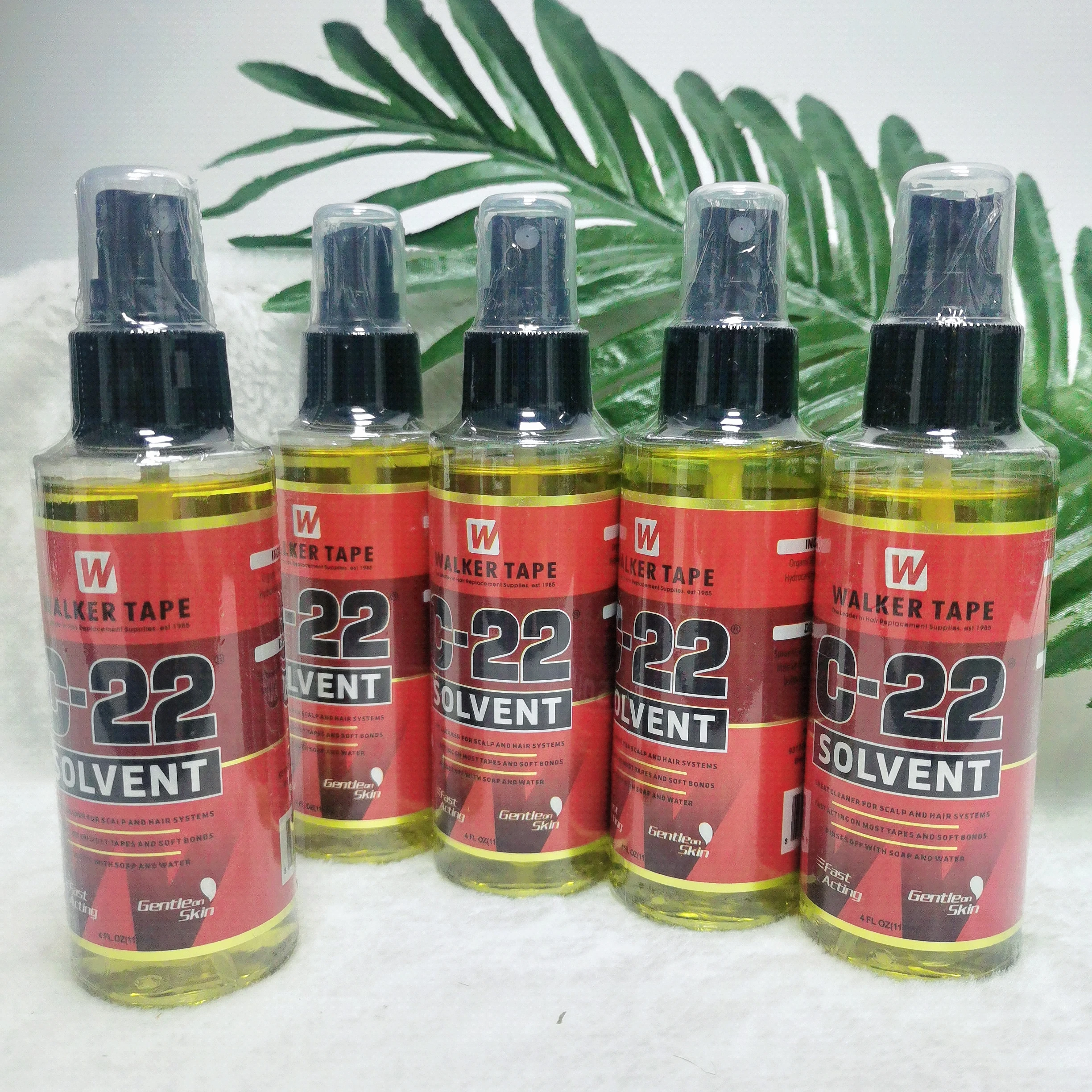 4oz 118ml C22 Walker Tape Ultra Hold Hair System Adhesive & Solvent Wig Glue Remover for Lace Wigs Toupee Closure image 5