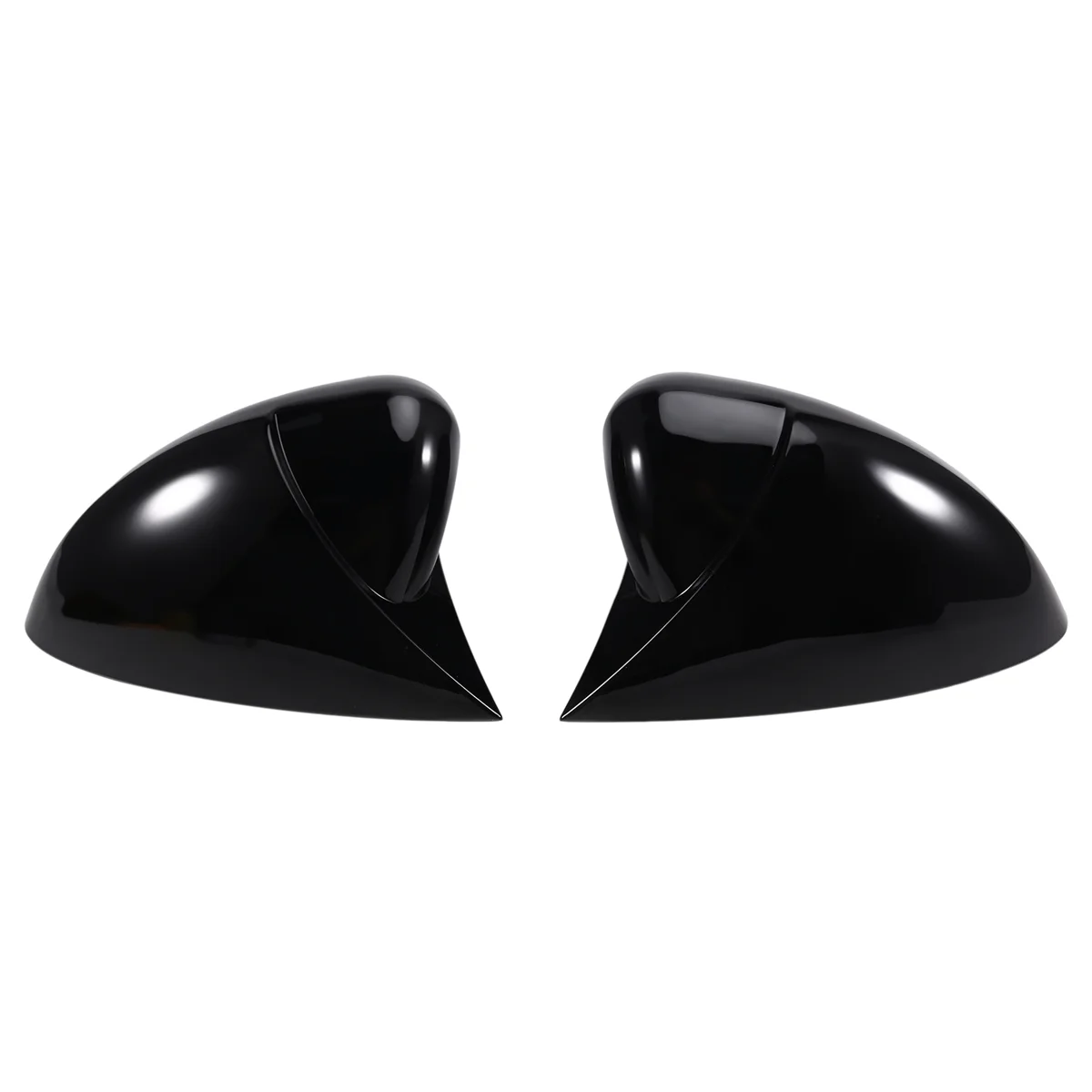 

Innovative Car Rearview Mirror Protective Cover for Fiat Gloss Black