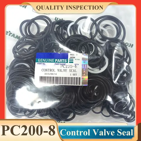 PC60-7 PC200-6 PC200-7 PC200-8 PC210-6 PC210-7 PC210-8 PC220-6 PC220-7 PC220-8 Control Valve Seal Kit Excavator Main Control Kit