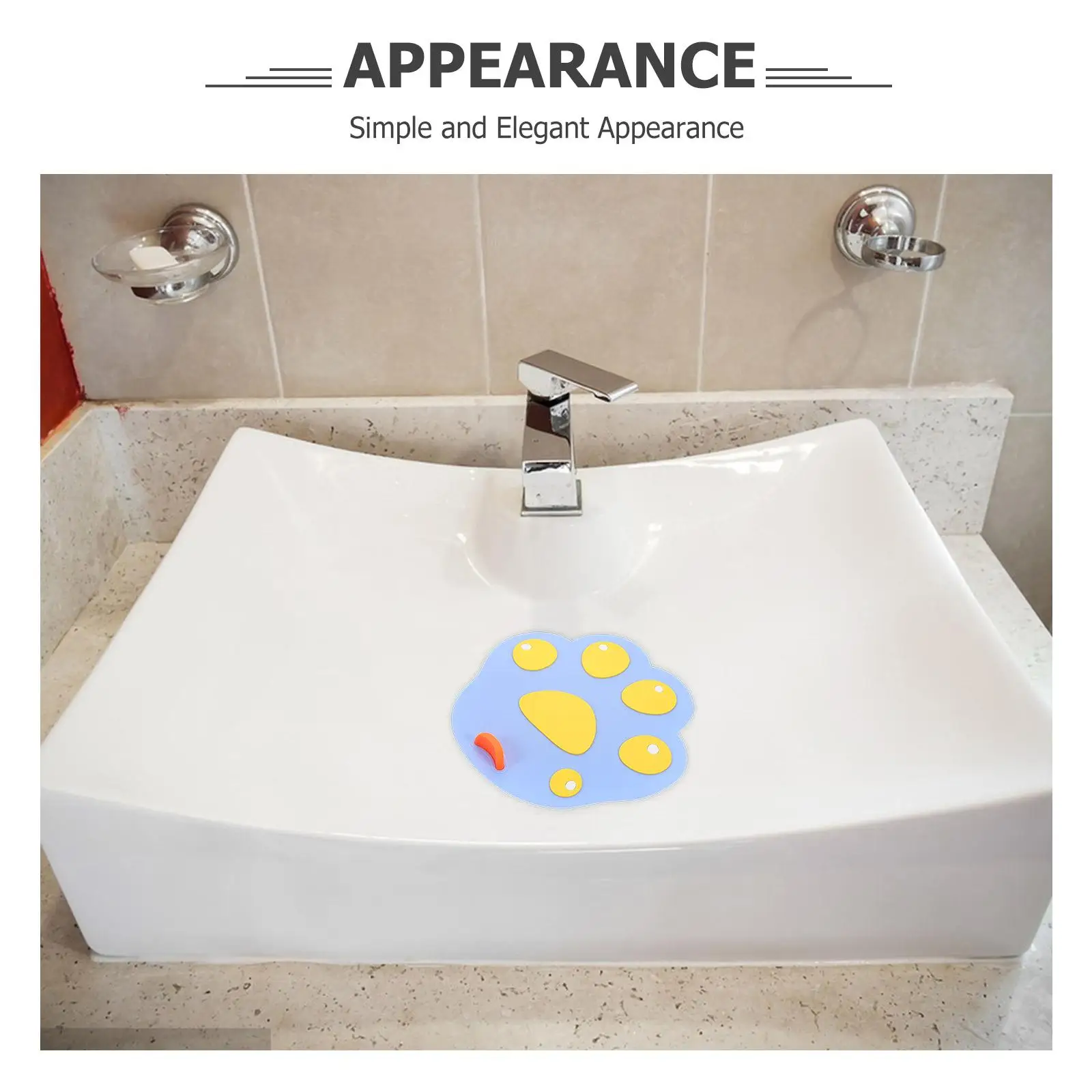 

OdorProof Drain Cover HairCatcher Shower Bathtub Stoppers PVC Sink Bathroom TubDrain Protectors Floor SewerCover