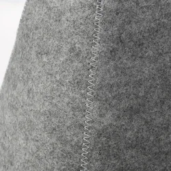 Wool Felt Sauna Hat Hair Head Protection Anti Heat Spa Sauna Hat 25x23cm Cleaning Cap Universal Sauna Bathroom Accessories