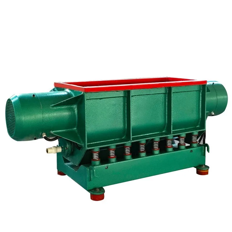 Trough type vibration polishing machine, straight groove vibration polishing machine