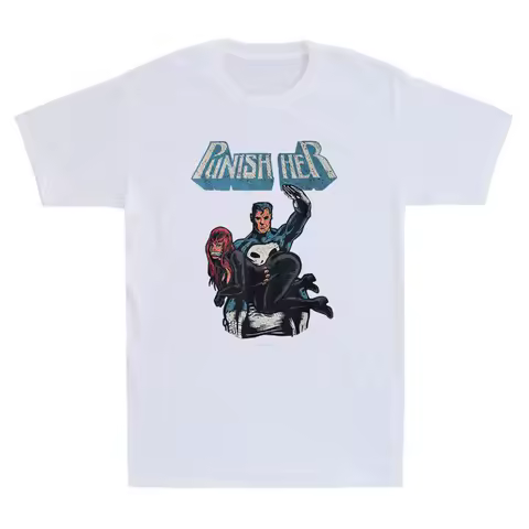 Punish Her Comic Book Funny Hero Spank Parody Meme Vintage Men'S T Shirt