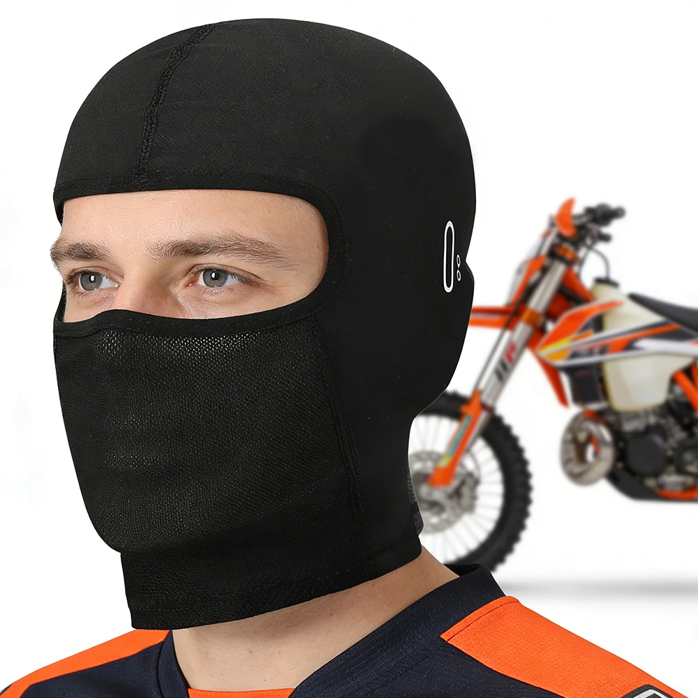 New Motorcycle Neck Full Face Mask Windproof Dustproof Face Shield Accessories For KTM Super Duke EXC TPI 6Days RC Adventure